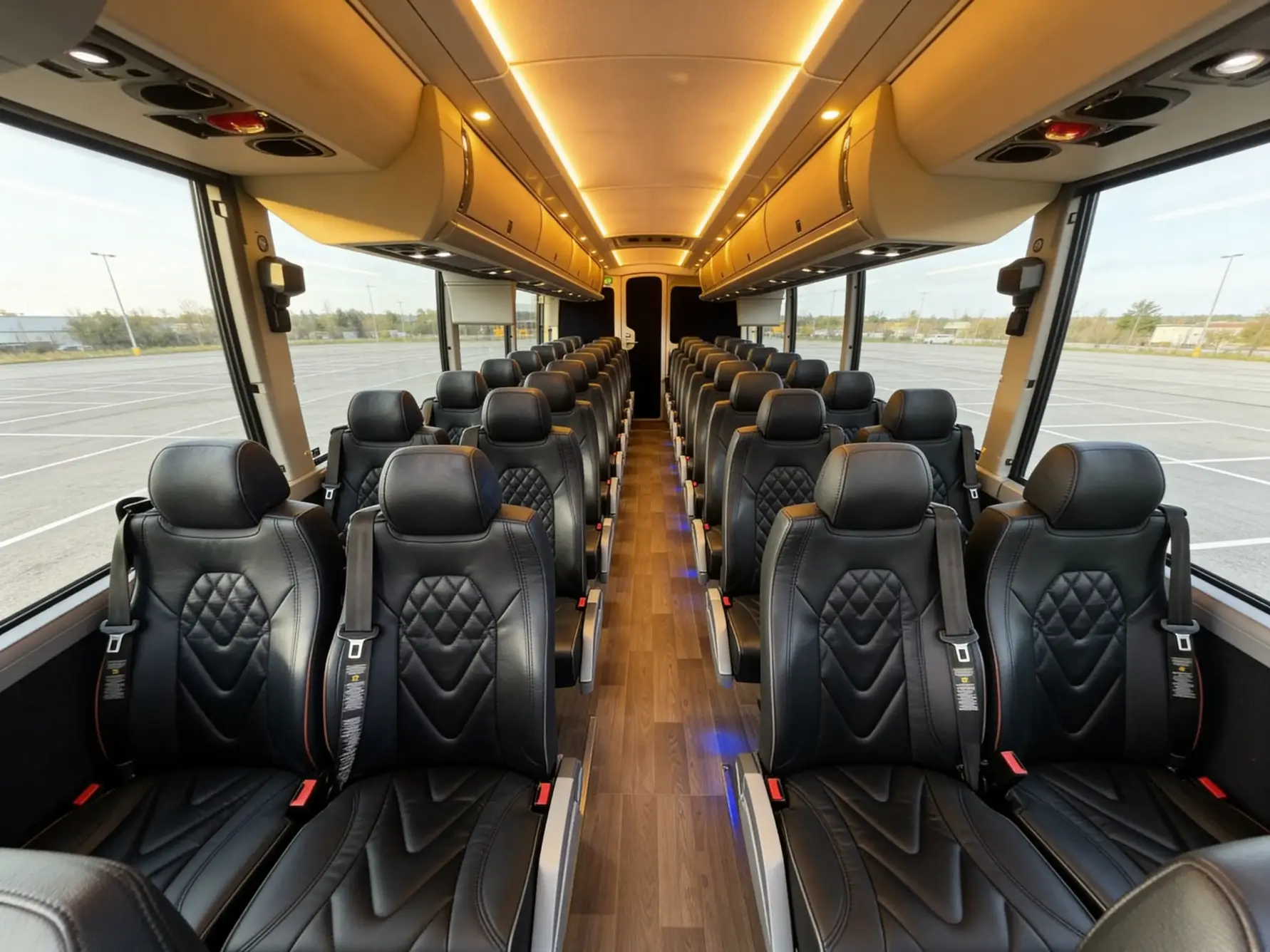 minibus interior